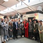 The President of the Gene Haas Foundation meets our engineering students!